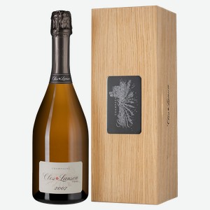 Шампанское Clos Lanson Brut Nature в подарочной упаковке, 2007, 0.75 л