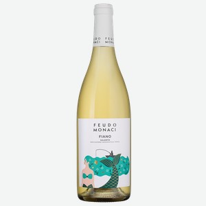 Вино Fiano Feudo Monaci, Castello Monaci, 2022, 0.75 л