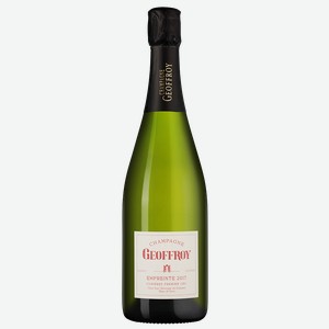 Шампанское Empreinte Blanc de Noirs Premier Cru Brut, Geoffroy, 2017, 0.75 л