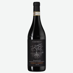 Вино Barolo Rocche dell’Annunziata, Trediberri, 2019, 0.75 л