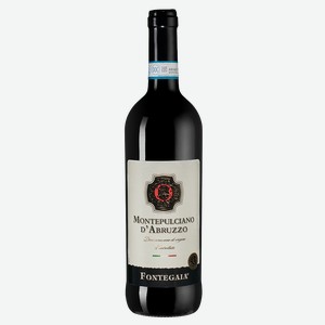Вино Fontegaia Montepulciano D Abruzzo, San Marco, 2022, 0.75 л