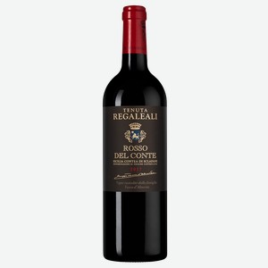 Вино Tenuta Regaleali Rosso del Conte, Tasca d Almerita, 2017, 0.75 л