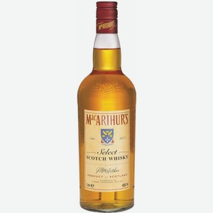 Виски  МакАртур с , 1000 мл