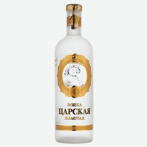 Водка Царская Золотая, 1 л., 1 л.