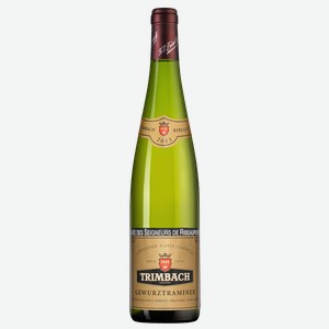 Вино Gewurztraminer Cuvee des Seigneurs de Ribeaupierre, Trimbach, 2013, 0.75 л