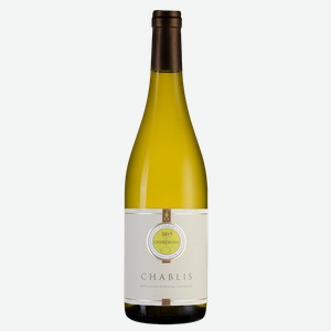 Вино Chablis, Domaine des Chenevieres, 2019, 0.75 л