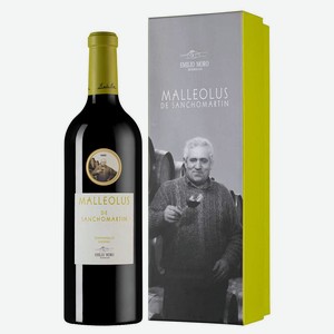 Вино Malleolus de Sanchomartin в подарочной упаковке, Emilio Moro, 2018, 0.75 л