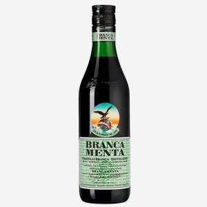 Ликер Branca Menta, Fratelli Branca Distillerie, 0.5 л., 0.5 л.