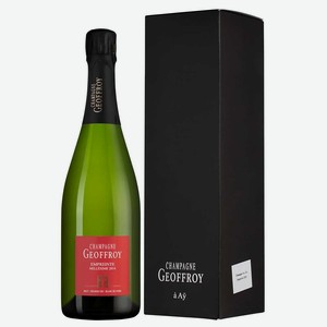 Шампанское Geoffroy Empreinte Blanc de Noirs Premier Cru Brut в подарочной упаковке, 2014, 0.75 л