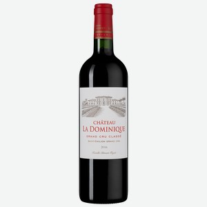 Вино Chateau la Dominique, 2016, 0.75 л