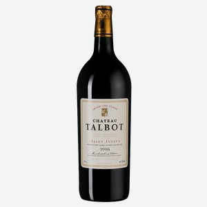 Вино Chateau Talbot, 1996, 1.5 л, 1.5 л