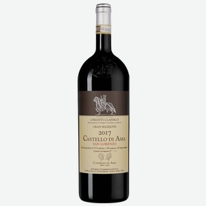 Вино Castello di Ama Chianti Classico Riserva в подарочной упаковке, 2017, 1.5 л, 1.5 л