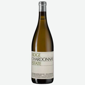Вино Estate Chardonnay, Ridge Vineyards, 2019, 0.75 л