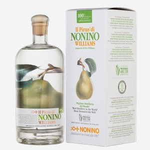 Граппа Il Pirus di Nonino в подарочной упаковке, 0.5 л
