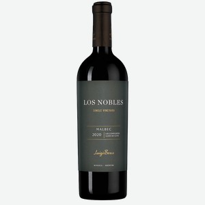 Вино Malbec Verdot Finca Los Nobles, Luigi Bosca, 2020, 0.75 л