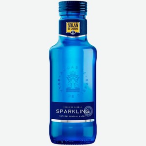 Вода  Солан де Кабрас  Газированная, в стеклянной бутылке, 330 мл