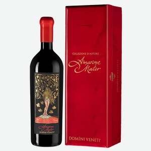 Вино Amarone della Valpolicella Classico Riserva Mater в подарочной упаковке, Domini Veneti, 2015, 0.75 л