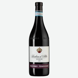 Вино Barbera d`Alba Superiore, Giacomo Fenocchio, 2021, 0.75 л