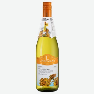 Вино Bin 65 Chardonnay, Lindeman s, 2018, 0.75 л