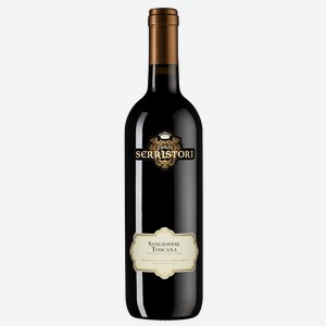 Вино Sangiovese di Toscana, Conti Serristori, 2019, 0.75 л