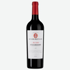 Вино Merlot Heritage An 1130, Gerard Bertrand, 2021, 0.75 л
