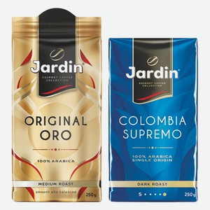 Кофе Jardin Oro Original, Colombia Supremo жареный молотый 250 г
