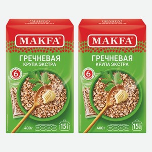 Крупа гречневая ядрица Настоящая гречка Макфа 6 пакетиков 400 г
