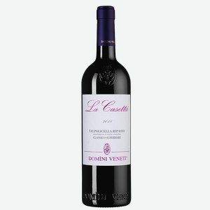 Вино Valpolicella Classico Superiore Ripasso La Casetta, Domini Veneti, 2018, 0.75 л