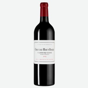 Вино Chateau Haut-Bailly Grand Cru Classe (Pessac-Leognan), 2015, 0.75 л