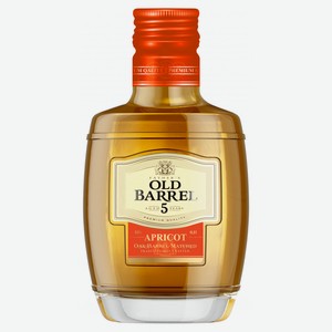 Аперитив Fathers Old Barrel Apricot 5 лет 35%, 100мл