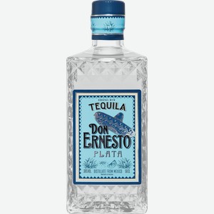 Текила Don Ernesto With Tequila Plata 38%, 500мл