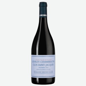 Вино Gevrey-Chambertin Premier Cru Clos-Saint-Jacques, Domaine Bruno Clair, 2019, 0.75 л
