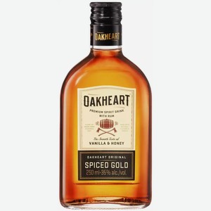 Коктейль Оакхарт Ориджинал Спайсд Голд С Ромом 35% 0,25л