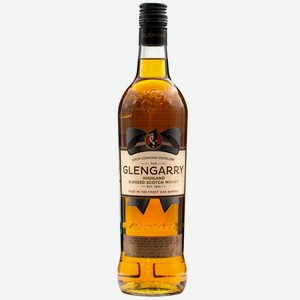 Виски шотландский купажированный Гленгэрри 40% 0,7 л 0.7 л