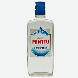 Ликёр со вкусом перечной мяты Минтту ПЕРЕЧНАЯ МЯТА 40% 0,5л 0.5 л