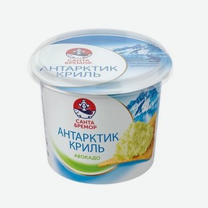 Паста с антарктическим крилем  Антарктик-Криль  с авокадо 150г Санта Бремор