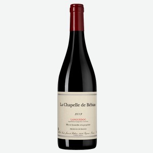 Вино La Chapelle de Bebian Rouge, Prieure Saint-Jean de Bebian, 2019, 0.75 л