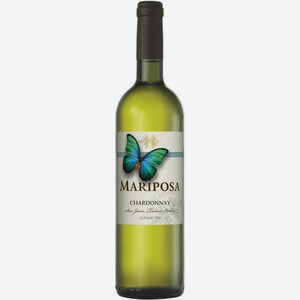 Вино белое Mariposa Chardonnay 2021, 750 мл