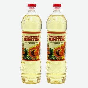 Масло подсолн.рафинир. 0,87л Солнечный цветок