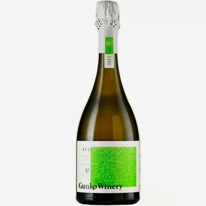 Вино игристое ЗГУ Кубань Gunko Winery БЛАН ДЕ БЛАН 2022 0.75 л