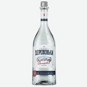Водка Зимняя Деревенька Солодовая 0.375л