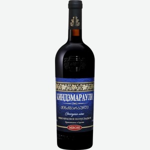 Вино Мирони Киндзмараули KAKHETI Красное Полусладкое 0.75л
