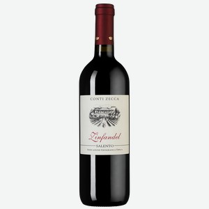 Вино Zinfandel, Conti Zecca, 2023, 0.75 л
