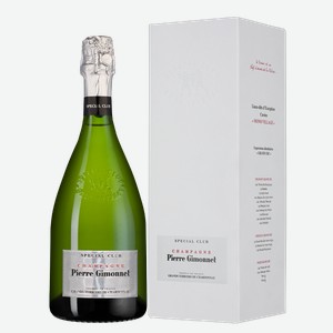Шампанское Special Club Grands Terroirs de Chardonnay Extra Brut в подарочной упаковке 0.75 л