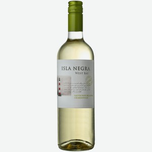 Вино Isla Negra West Bay Sauvignon Blanc-Chardonnay белое полусухое 0,75 л