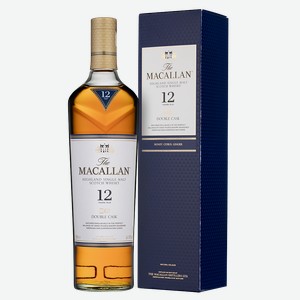 Виски Macallan Double Cask 12 Years Old в подарочной упаковке, 0.7 л.