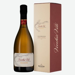 Игристое вино Prosecco Vecchie Viti Brut Millesimato в подарочной упаковке 0.75 л