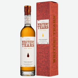 Виски Writers’ Tears Red Head в подарочной упаковке 0.7 л