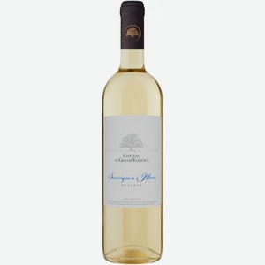 Вино ЗГУ Кубань Chateau le Grand Vostock СОВИНЬОН БЛАН РЕЗЕРВ 0.75 л