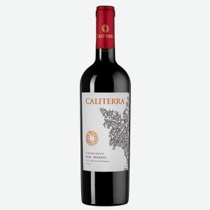 Вино Carmenere Reserva, Caliterra, 2020, 0.75 л